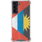 Antigua and Barbuda Flag Distressed Galaxy S21 5G Clear Case